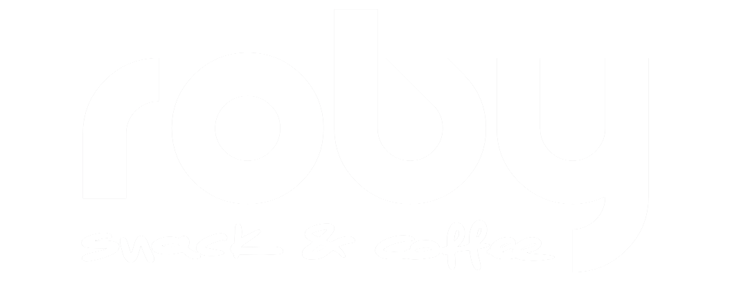 Roby καφέτερια Ιεράπετρα μαύρο λογότυπο
